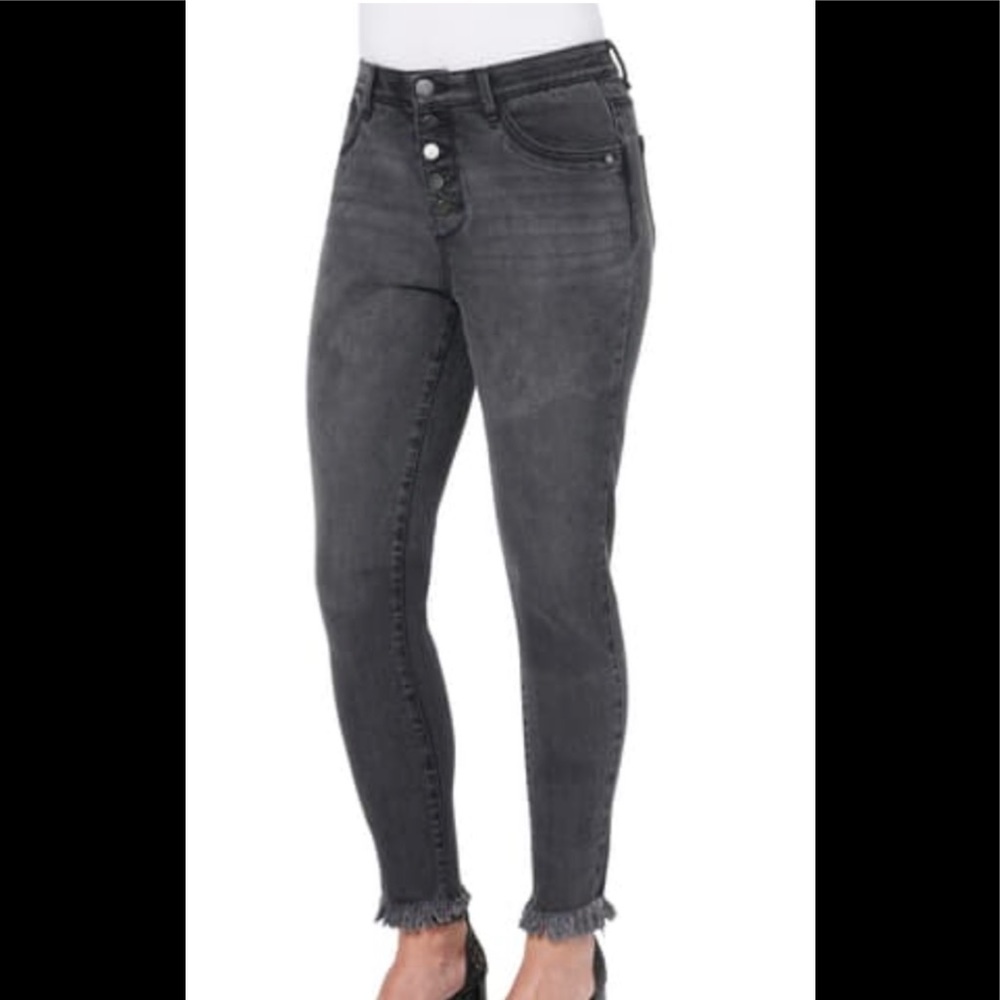 Democracy ab solution high rise ankle jeans